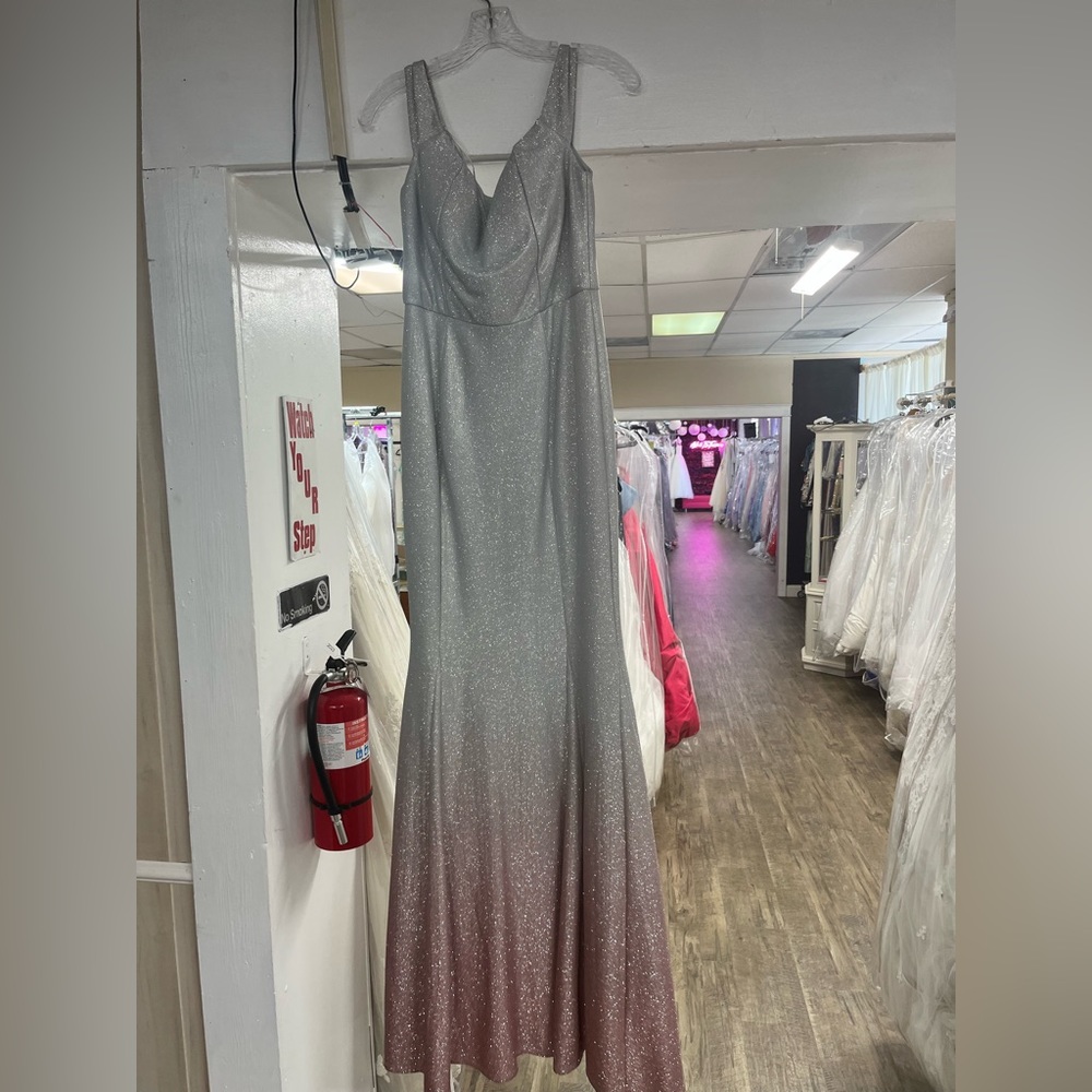 Crystal Doll Ombré Formal Dress